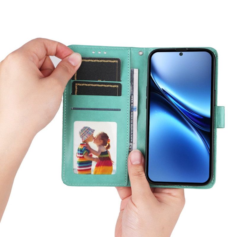 Δερματινη Θηκη Vivo X200 Pro Σχέδιο Ηλίανθου