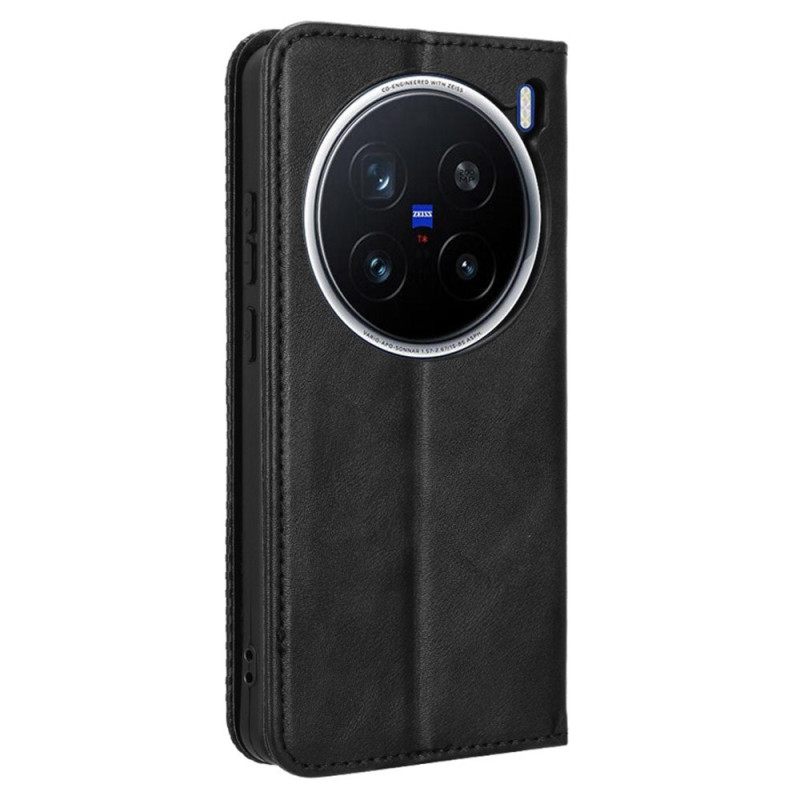 Δερματινη Θηκη Vivo X200 Pro Vintage Περίγραμμα