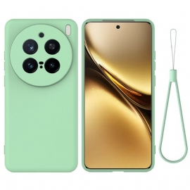 Κάλυμμα Vivo X200 Pro Λουράκι Υγρής Σιλικόνης Σιλικόνης