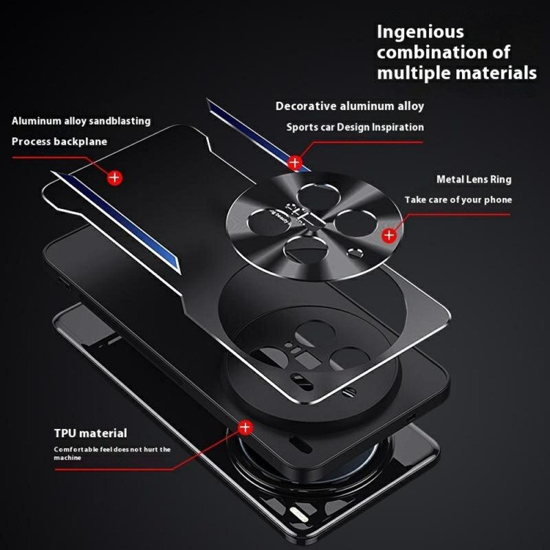 Κάλυμμα Vivo X200 Pro Θήκες Κινητών Μεταλλικό Εφέ