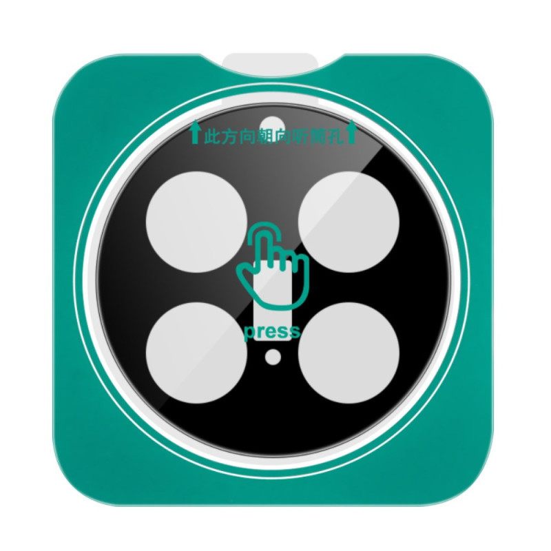 Προστατευτικό Φακού Από Σκληρυμένο Γυαλί Για Vivo X200 Pro Αυτορυθμιζόμενο Πλαίσιο (μαύρη Έκδοση)