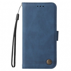 Θηκη Κινητου Vivo X200 Pro Διακοσμητικό Εφέ Σουέτ Με Πριτσίνια