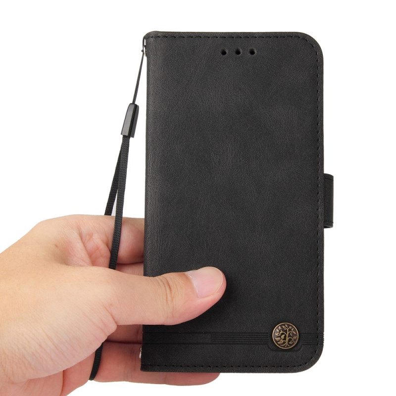 Θηκη Κινητου Vivo X200 Pro Διακοσμητικό Εφέ Σουέτ Με Πριτσίνια