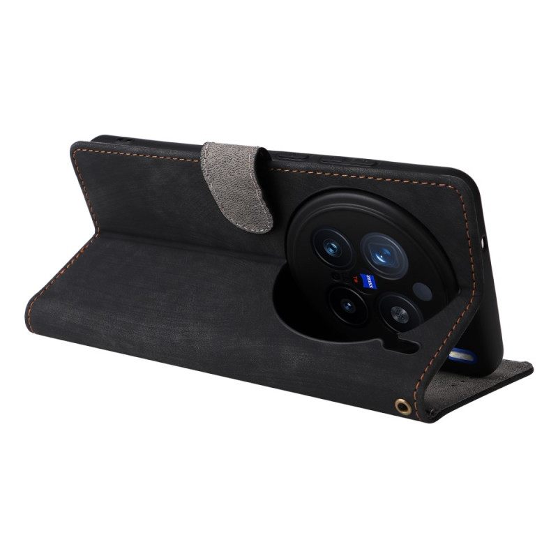 Θηκη Κινητου Vivo X200 Pro Θήκες Κινητών Λουράκι Από Τεχνητό Δέρμα