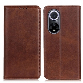 θηκη κινητου Honor 50 Θήκη Flip Elegance Split Leather