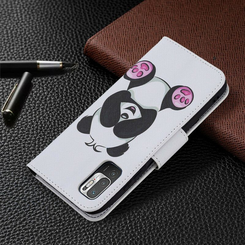 Κάλυμμα Xiaomi Redmi Note 10 5G / Poco M3 Pro 5G Panda Fun