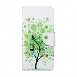 Κάλυμμα Xiaomi Redmi Note 10 5G / Poco M3 Pro 5G Πράσινο Δέντρο Φυλλώματος