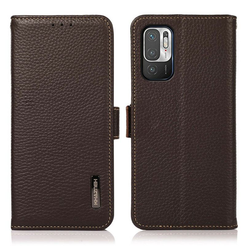 Κάλυμμα Xiaomi Redmi Note 10 5G / Poco M3 Pro 5G Rfid Lychee Leather