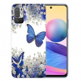 Θήκη Xiaomi Redmi Note 10 5G / Poco M3 Pro 5G Σχέδιο Πεταλούδων