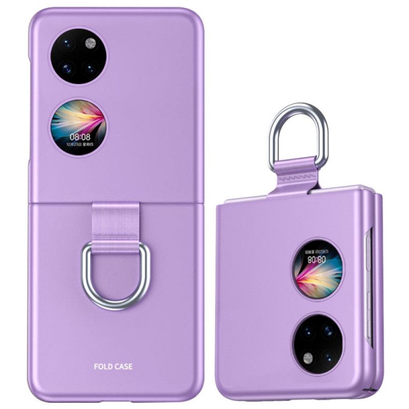 Θήκη Huawei P50 Pocket Skin-touch Με Δαχτυλίδι