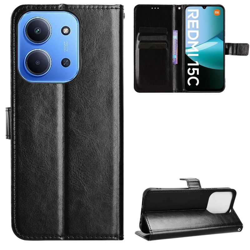 Δερματινη Θηκη Poco C85 Φανταχτερό Τεχνητό Δέρμα