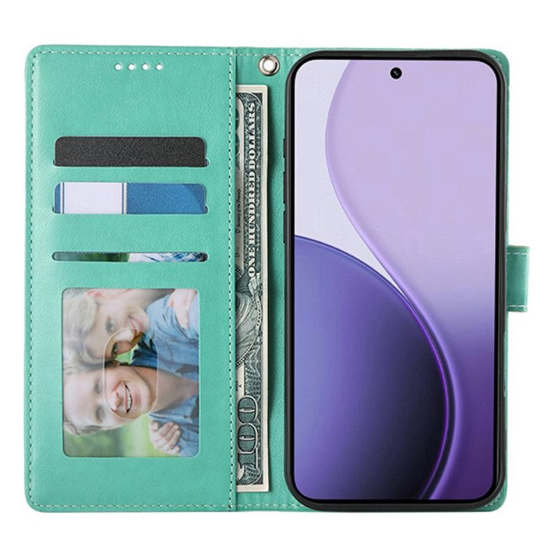 Δερματινη Θηκη Poco C85 Φλοράλ