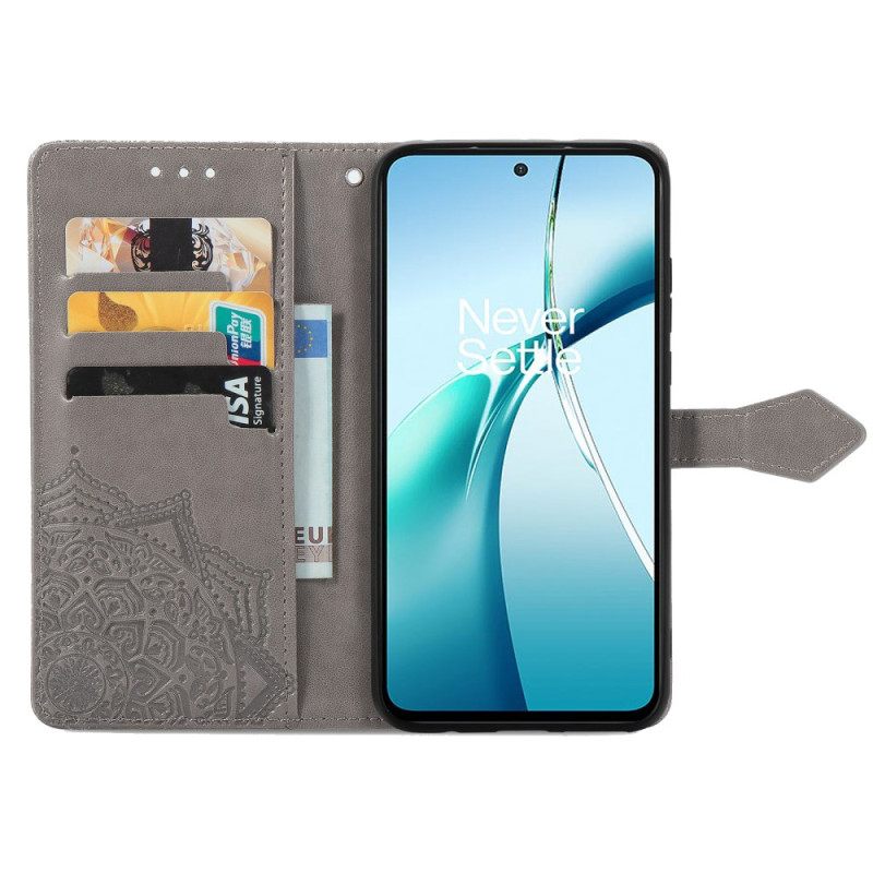 Δερματινη Θηκη Poco C85 Μπαρόκ Μάνταλα Σιλικόνης