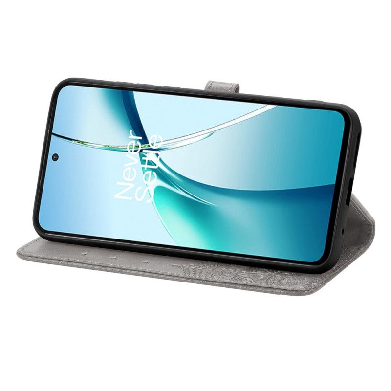 Δερματινη Θηκη Poco C85 Μπαρόκ Μάνταλα Σιλικόνης