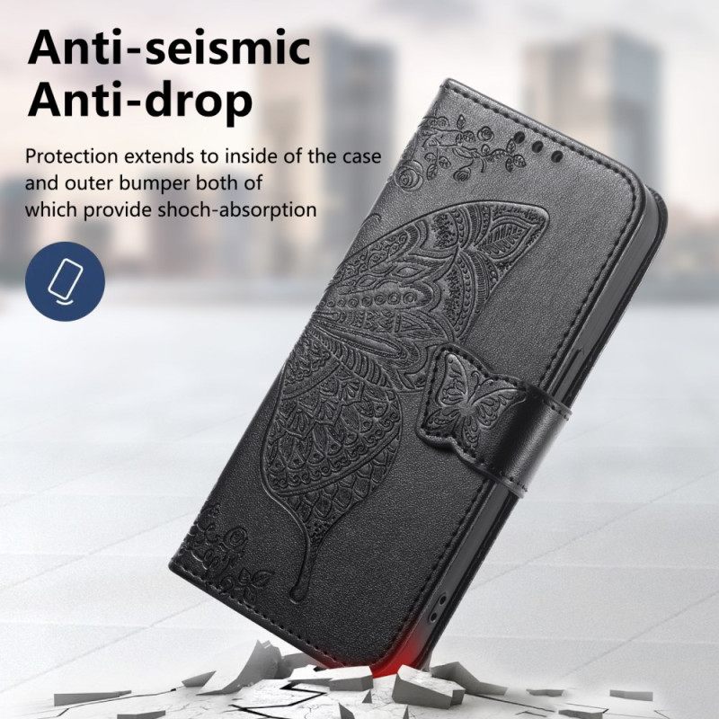 Κάλυμμα Poco C85 Μπαρόκ Πεταλούδα