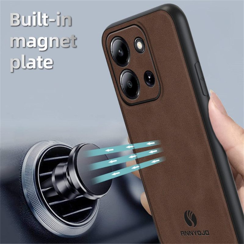 Κάλυμμα Poco C85 Θήκες Κινητών Δερμάτινο Εφέ