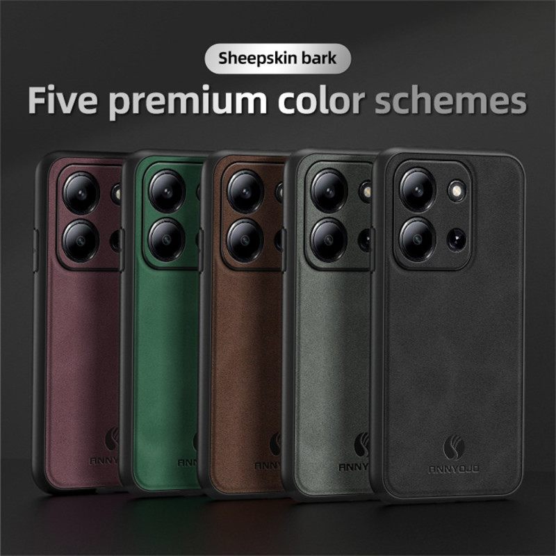 Κάλυμμα Poco C85 Θήκες Κινητών Δερμάτινο Εφέ