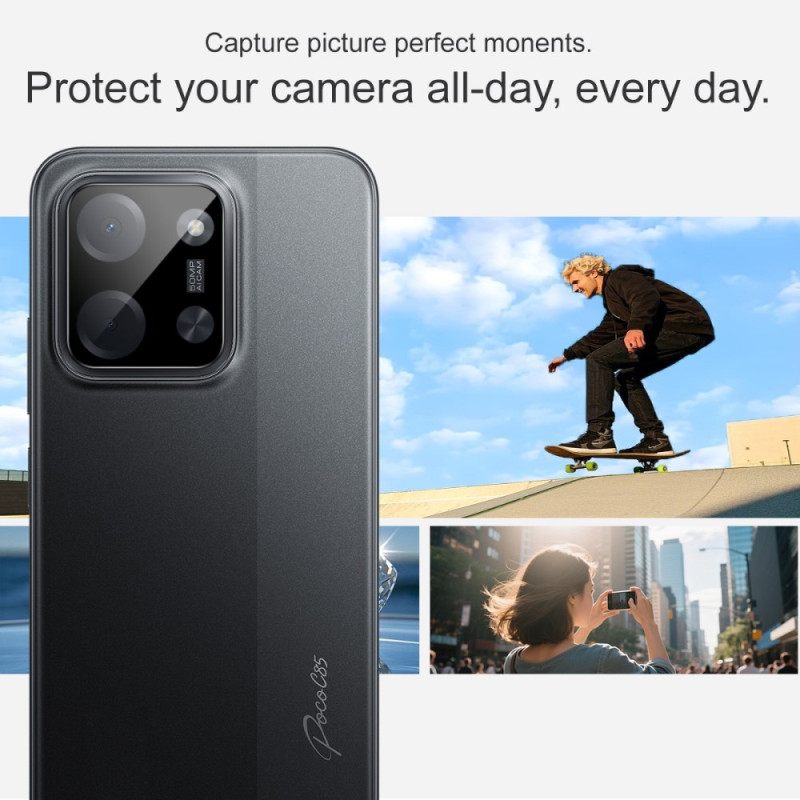 Προστατευτικό Φακού Από Σκληρυμένο Γυαλί Για Xiaomi Poco C85 (μαύρη Έκδοση)