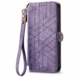 Θηκη Κινητου Poco C85 Θήκες Κινητών Γεωμετρικό Πορτοφόλι