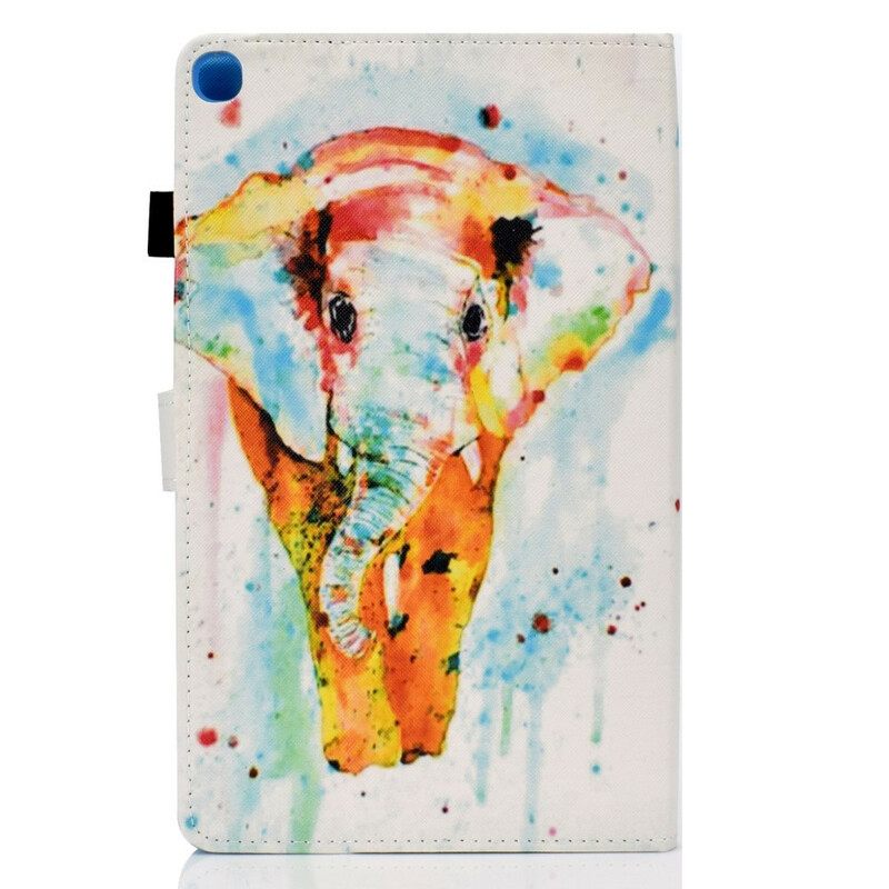Κάλυμμα Samsung Galaxy Tab S6 Lite Ακουαρέλα Ελέφαντας