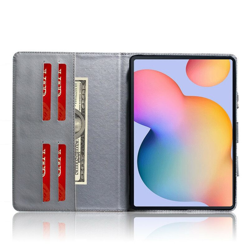 Κάλυμμα Samsung Galaxy Tab S6 Lite Λιοντάρι Με Λαβή
