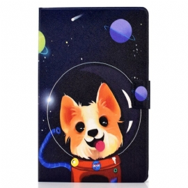 Θήκη Flip Samsung Galaxy Tab S6 Lite Διαστημικός Σκύλος