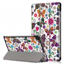 θηκη κινητου Samsung Galaxy Tab S6 Lite Βελτιωμένες Πεταλούδες Και Λουλούδια