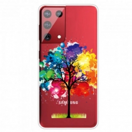 θηκη κινητου Samsung Galaxy S21 Ultra 5G Δέντρο Ακουαρέλας