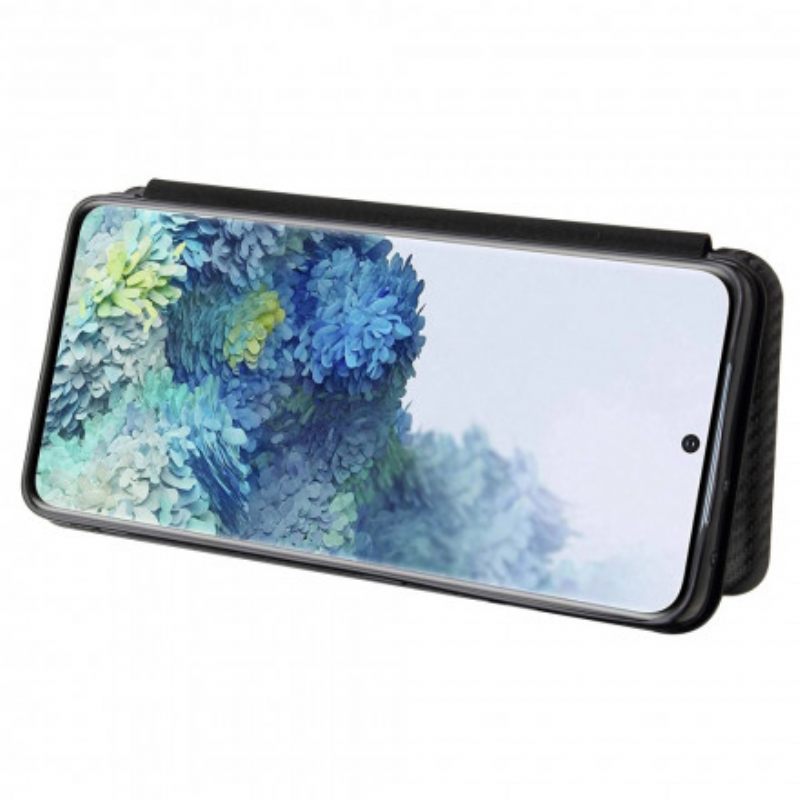 θηκη κινητου Samsung Galaxy S21 Ultra 5G Θήκη Flip Ίνα Άνθρακα