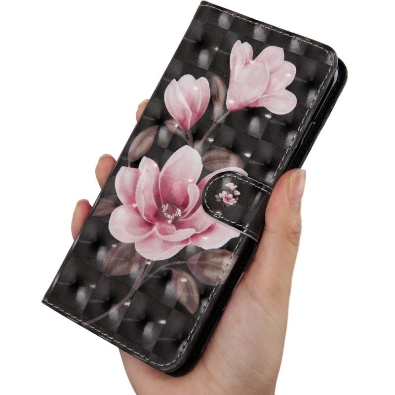 δερματινη θηκη Samsung Galaxy A13 5G Ανθισμένα Λουλούδια
