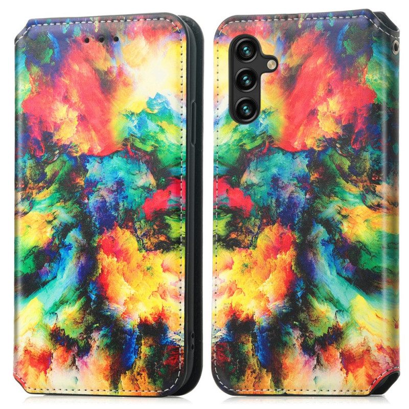 θηκη κινητου Samsung Galaxy A13 5G Θήκη Flip Σχεδιασμός Caseneo Rfid