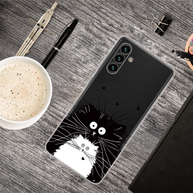Θήκη Samsung Galaxy A13 5G Κοιτάξτε Τις Γάτες