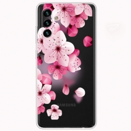 Θήκη Samsung Galaxy A13 5G Μικρά Ροζ Λουλούδια