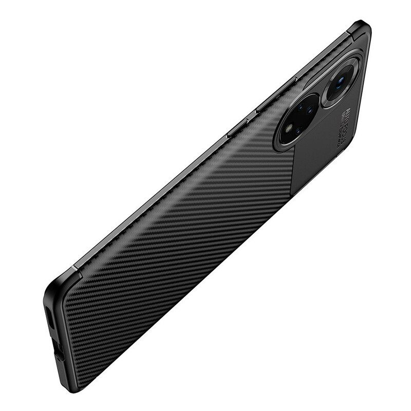 θηκη κινητου Huawei Nova 9 / Honor 50 Εύκαμπτη Υφή Ινών Άνθρακα