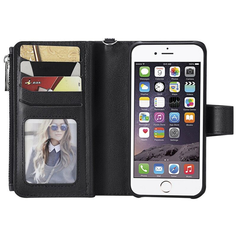 θηκη κινητου δερματινη θηκη iPhone 6 / 6S πορτοφολι Αποσπώμενο Πορτοφόλι