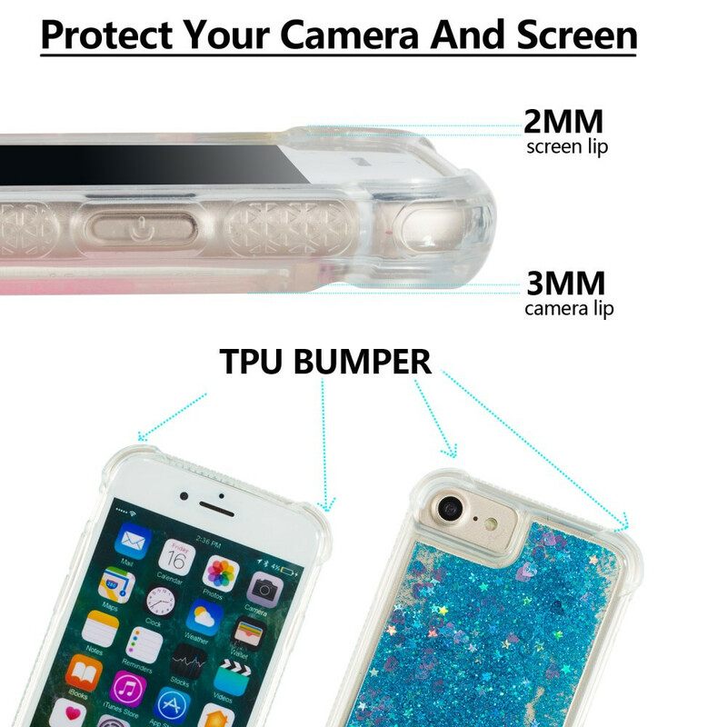 θηκη κινητου iPhone 6 / 6S Glitter Επιθυμίας