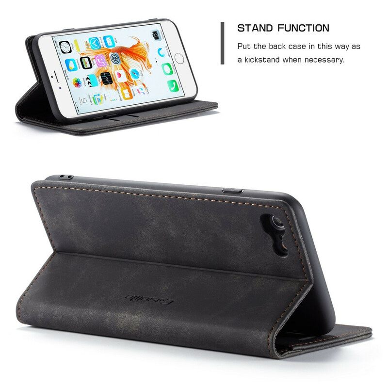 θηκη κινητου iPhone 6 / 6S Θήκη Flip Caseme Faux Leather