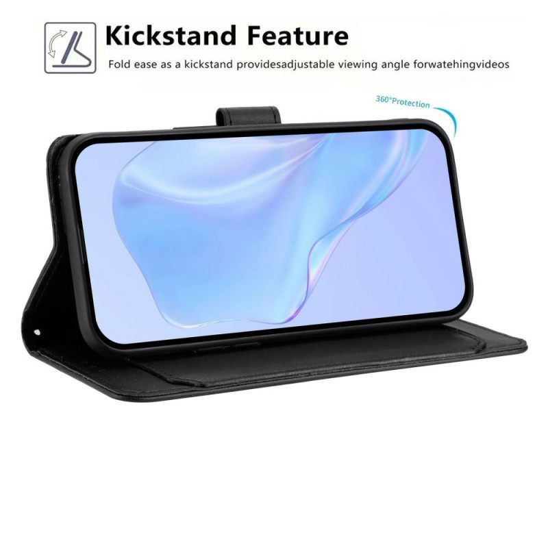 Δερματινη Θηκη Xiaomi Redmi Note 15 Pro 5g Απλό Τεχνητό Δέρμα