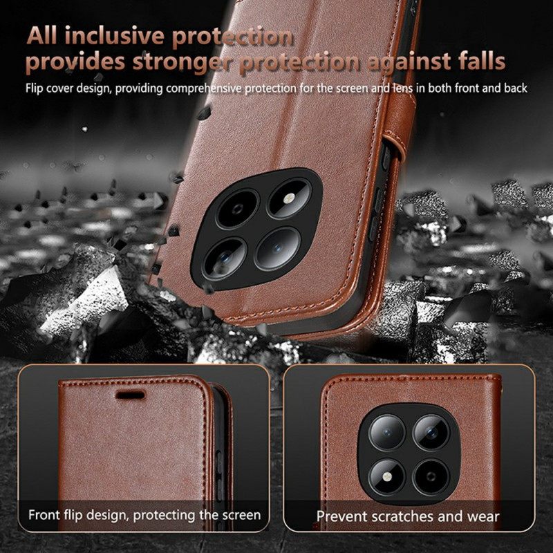 Δερματινη Θηκη Xiaomi Redmi Note 15 Pro 5g Azns