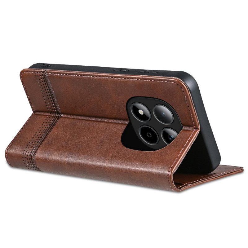 Δερματινη Θηκη Xiaomi Redmi Note 15 Pro 5g Azns Σιλικόνης