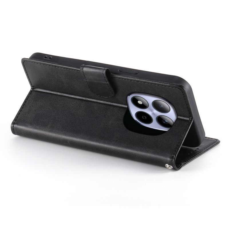 Δερματινη Θηκη Xiaomi Redmi Note 15 Pro 5g Δερμάτινη Υφή