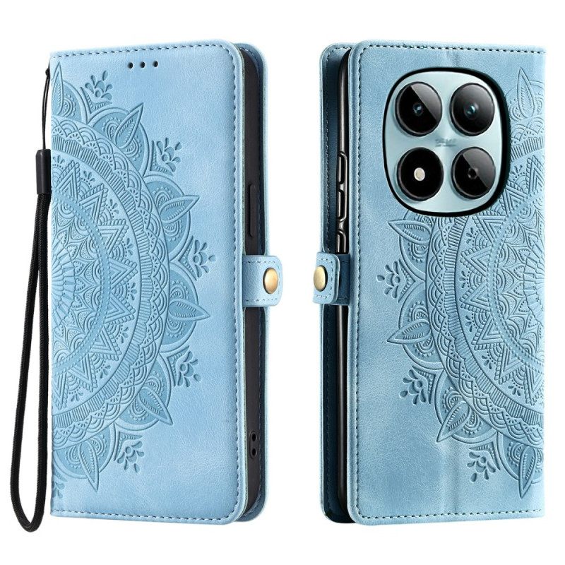 Δερματινη Θηκη Xiaomi Redmi Note 15 Pro 5g Εφέ Σουέτ Μάνταλα Σιλικόνης