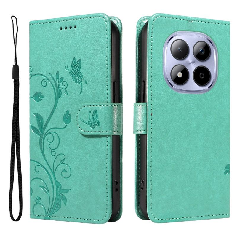 Δερματινη Θηκη Xiaomi Redmi Note 15 Pro 5g Floralie