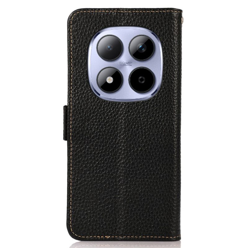 Δερματινη Θηκη Xiaomi Redmi Note 15 Pro 5g Γνήσιο Δέρμα Khazneh Σιλικόνης