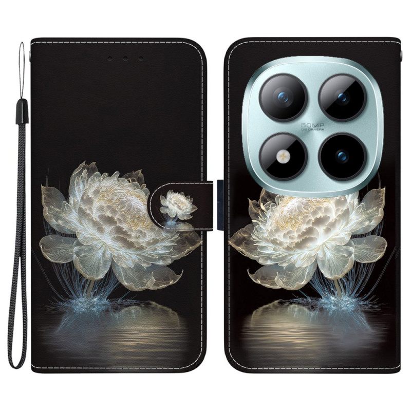 Δερματινη Θηκη Xiaomi Redmi Note 15 Pro 5g Παιώνια Crista