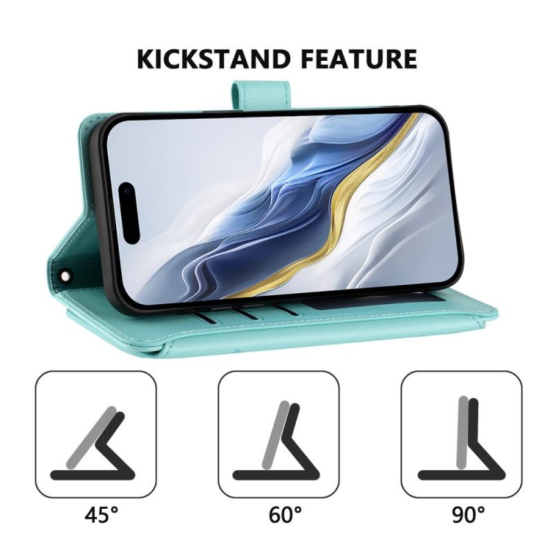 Δερματινη Θηκη Xiaomi Redmi Note 15 Pro 5g Πορτοφόλι Με 6 Υποδοχές Καρτών