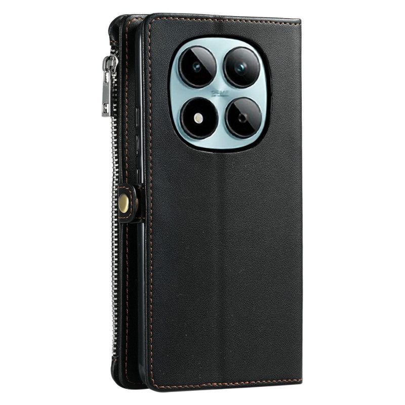 Δερματινη Θηκη Xiaomi Redmi Note 15 Pro 5g Πορτοφόλι Σιλικόνης