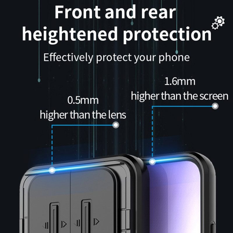 Κάλυμμα Xiaomi Redmi Note 15 Pro 5g Ανθεκτικό Δαχτυλίδι Με Καπάκι Φακού