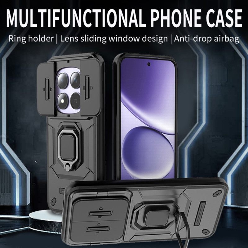Κάλυμμα Xiaomi Redmi Note 15 Pro 5g Ανθεκτικό Δαχτυλίδι Με Καπάκι Φακού