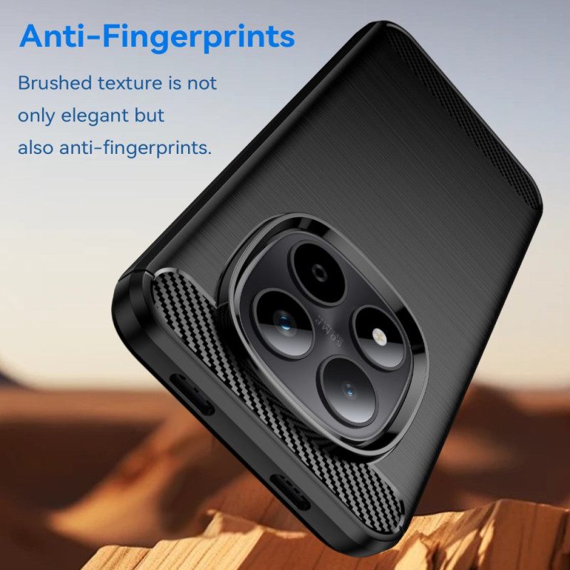 Κάλυμμα Xiaomi Redmi Note 15 Pro 5g Βουρτσισμένο Ανθρακονήματα